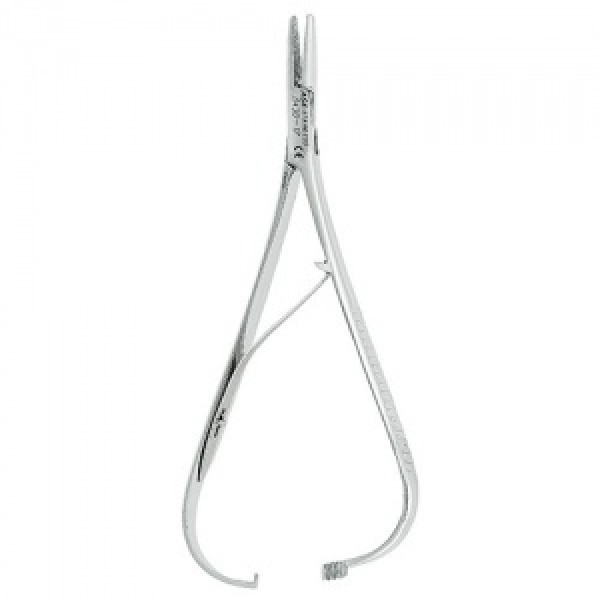 Иглодержатель микрохирургический на защелке, 14 см, Asa Dental (Италия)