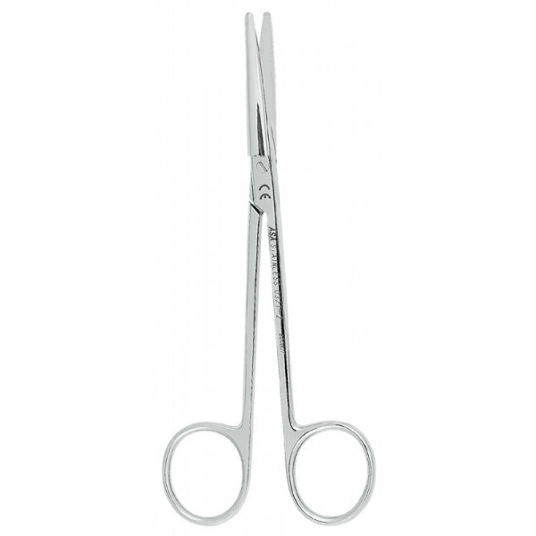 Ножницы для десны изогнутые по плоскости 0321-2, 14,5 см., Asa Dental (Италия)