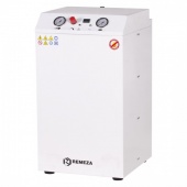 Remeza КМ-24.OLD20К - безмасляный компрессор для 2-х стоматологических установок, без осушителя, с кожухом, с ресивером 24 л, 180 л/мин | Remeza (Белоруссия)