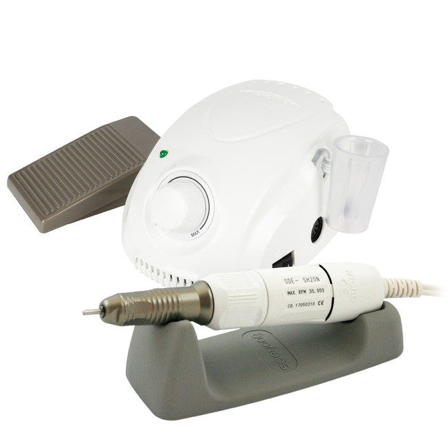 Marathon-3 Champion New - косметологический аппарат для маникюра с наконечником SH20N, 30000 об/мин, 45 Вт, педаль SFP-27 | Saeyang Microtech (Ю. Корея)