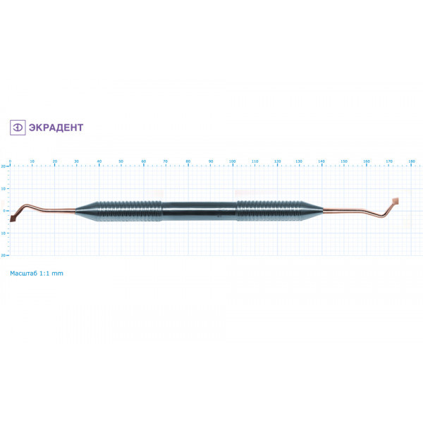 07-02 - нож моделировочный ромбовидный 3,5/3,5, Экрадент (Россия)