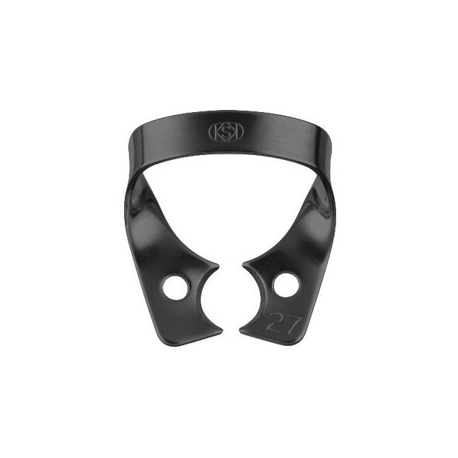 Кламмер для раббердама №27 Black с черным оксидным покрытием | Dentech Corporation (Япония)