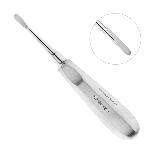 Люксатор прямой, 5 мм (13-4LX) | HLW Dental Instruments (Германия)