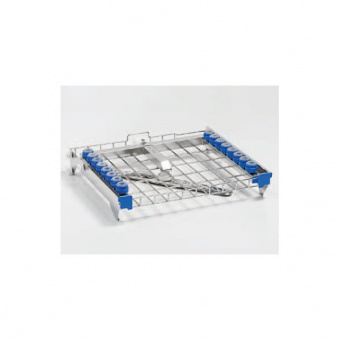 C704 - нижняя корзина с моечным коромыслом и встроенными подставками под 16 наконечников