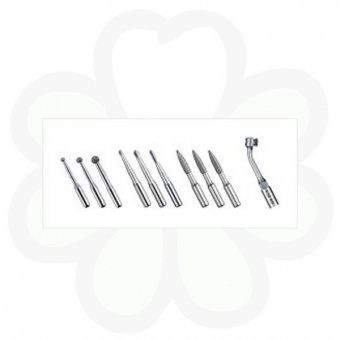 MI Starter Kit - набор для минимального вмешательства (V-держатель, ключ для замены насадки, 9 насадок)