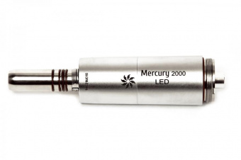 Mercury 2000 LED Микромотор электрический, встраиваемый, бесколлекторный с фиброоптикой в комплекте с блоком управления и шлангом, Mercury (Китай)