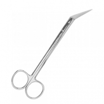 Ножницы хирургические угловые Goldmann-Fox, 160 мм., HLW Dental Instruments (Германия)