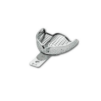 Ложка слепочная верхняя средняя (M) с перфорацией с бортиками, Asa Dental (Италия)